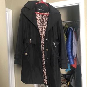 Calvin Klein rain coat